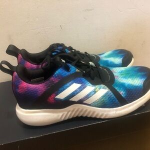 Adidas Blue and Pink Gradient Sneakers